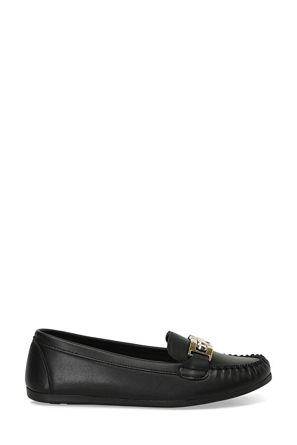 24K-512 4PR Siyah Kadın Loafer