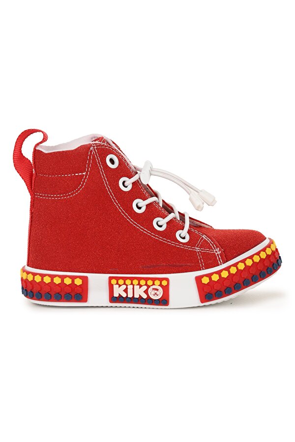 Gamel Günlük Lastikli Kız Çocuk Bot Ayakkabı Kırmızı