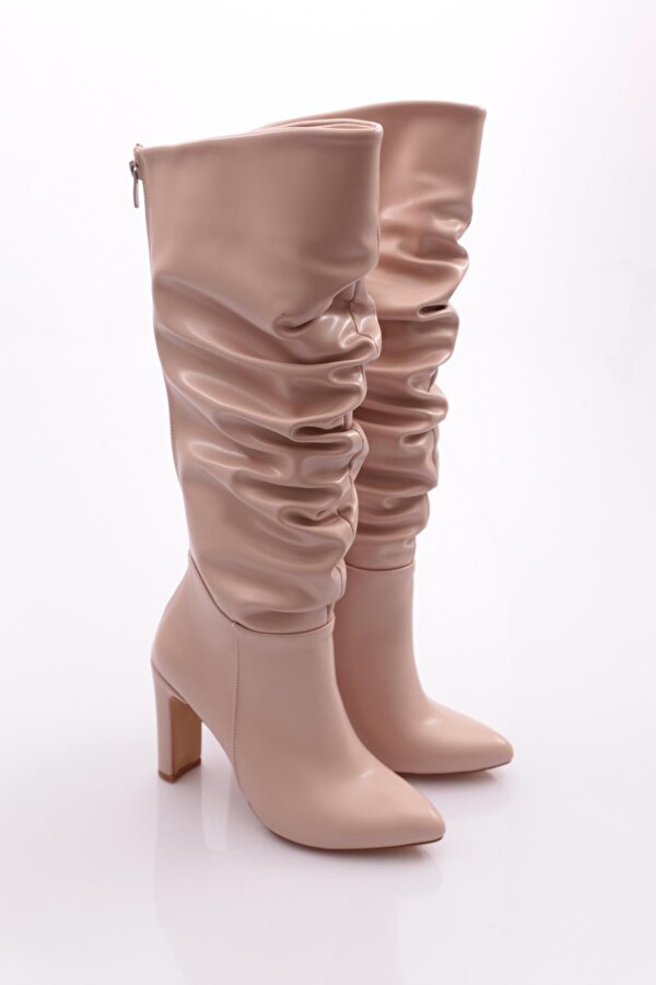 606 Kadin Topuklu Çizme