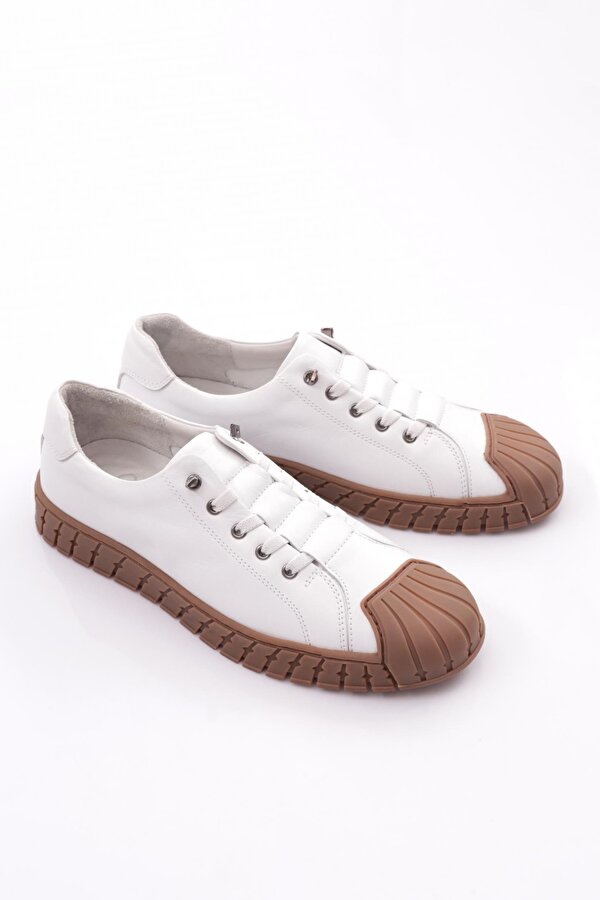 9870 Erkek Kapali Bağcikli Sneaker Ayakkabi