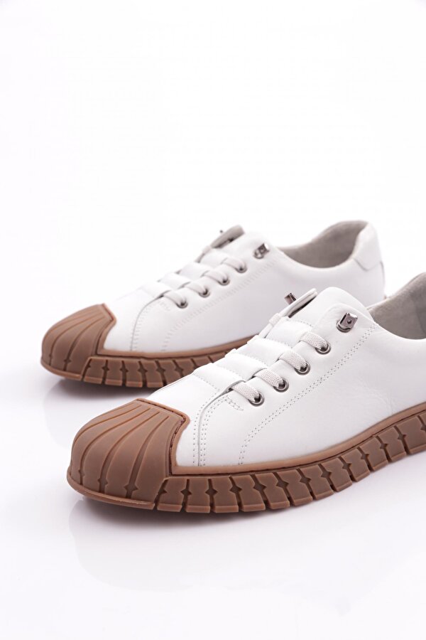 9870 Erkek Kapali Bağcikli Sneaker Ayakkabi