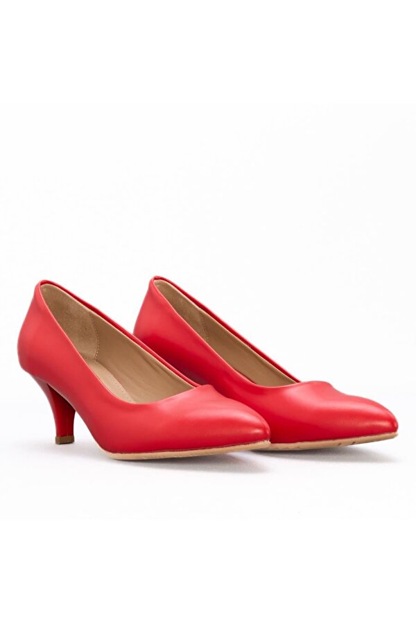 Nish Exclusive 324 Kadın Deri Klasik Stiletto