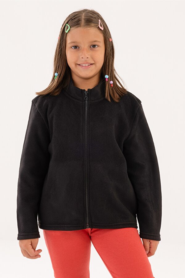 KU BASIC 7KDS02 4PR Siyah Erkek Çocuk Polar