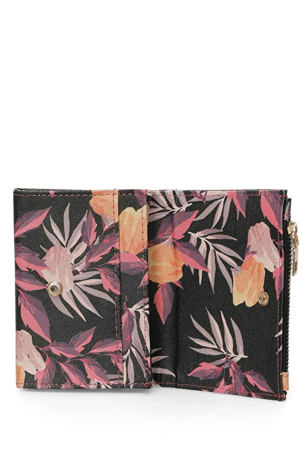 FLORAL MID 4PR Pembe Kadın Cüzdan