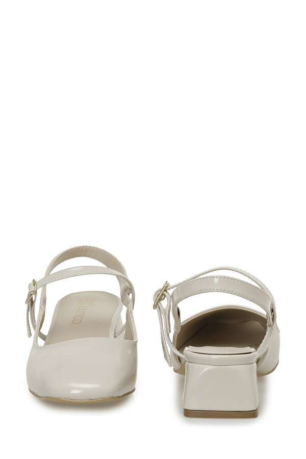 LIA 4FX Bej Kadın Topuklu Ayakkabı