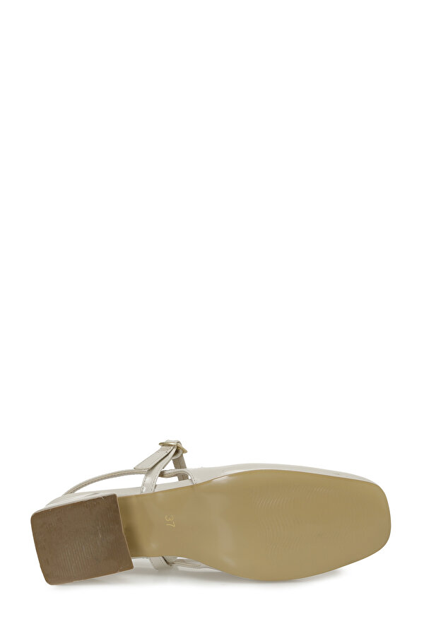 LIA 4FX Bej Kadın Topuklu Ayakkabı