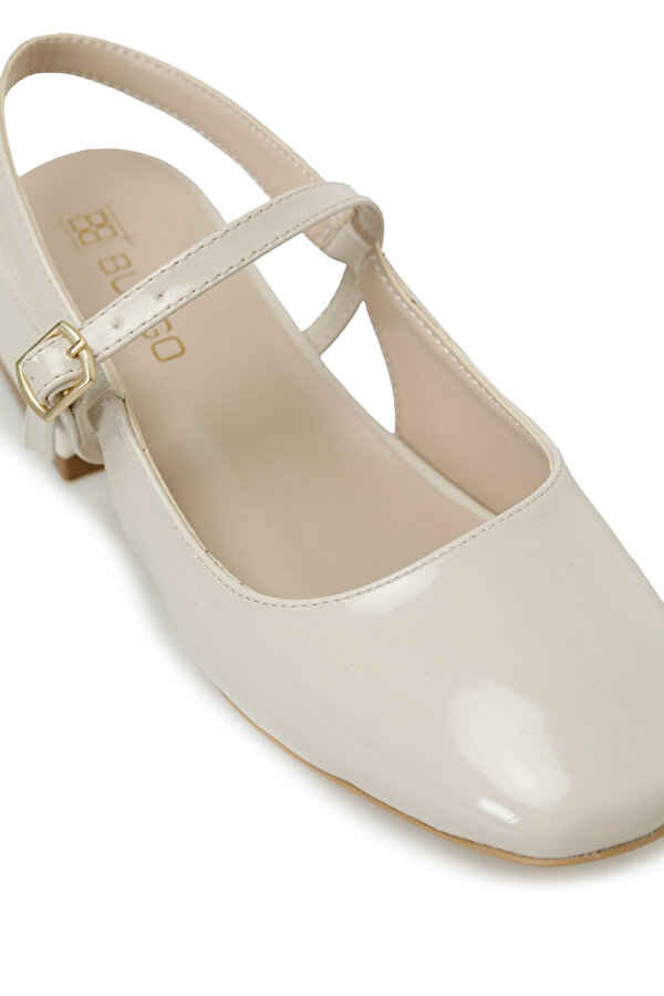 LIA 4FX Bej Kadın Topuklu Ayakkabı