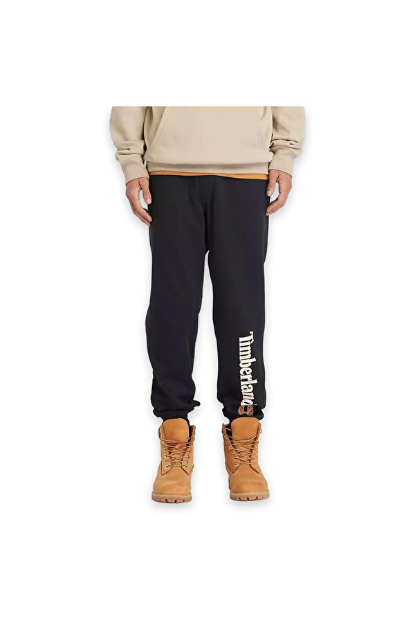 tb0A5Yfb Brushed Back Sweatpant Siyah Erkek Eşofman Altı