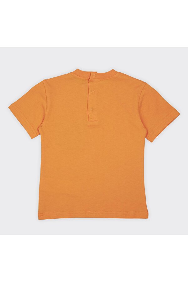 Erkek Çocuk  Cep Detaylı Kısa Kollu T-Shirt