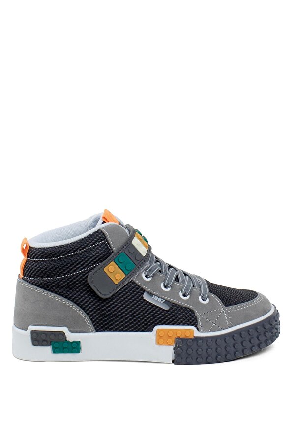 242-3308FT Filet Erkek Çocuk Sports Hi Sneaker Ayakkabı Füme