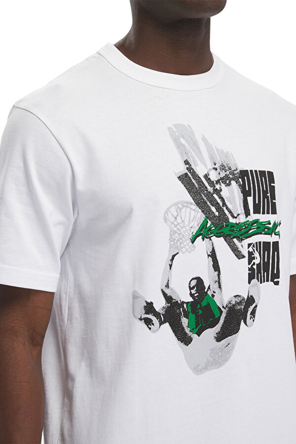BB SHAQ GRAPHIC TEE WHITE Man 054