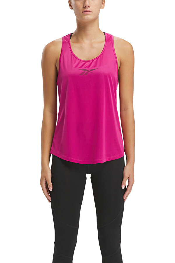 Reebok Running Graphic Sw Tank Фуксия Женщина Майка