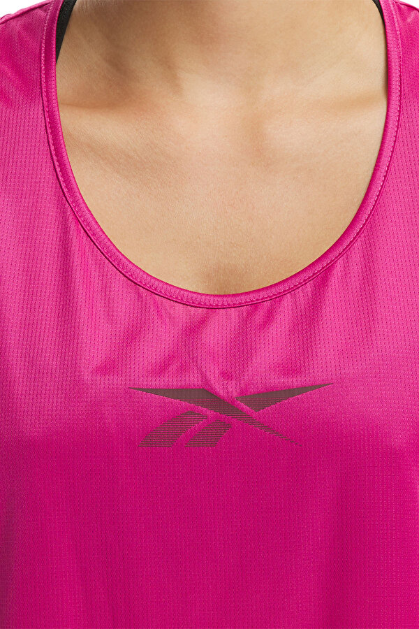 Reebok Running Graphic Sw Tank Фуксия Женщина Майка