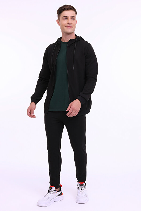 Kinetix Mb Sn287 18Bts100 4Pr Черный Мужчина Толстовка На Молнии