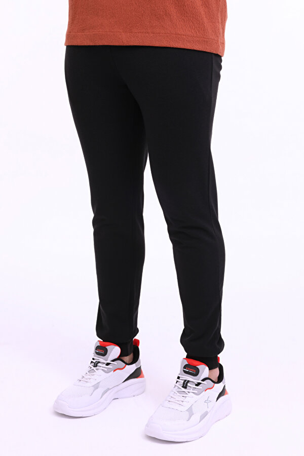 MR RJN226 JOGGER 4PR Siyah Erkek Eşofman Altı