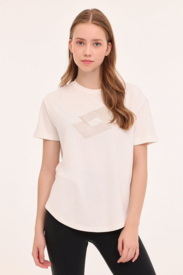 W-NICOLE T-SH 4PR Ekru Kadın Kısa Kol T-Shirt