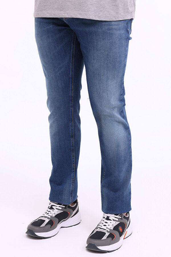 SCANTON SLIM BH1233 Lacivert Erkek Jean Pantolon