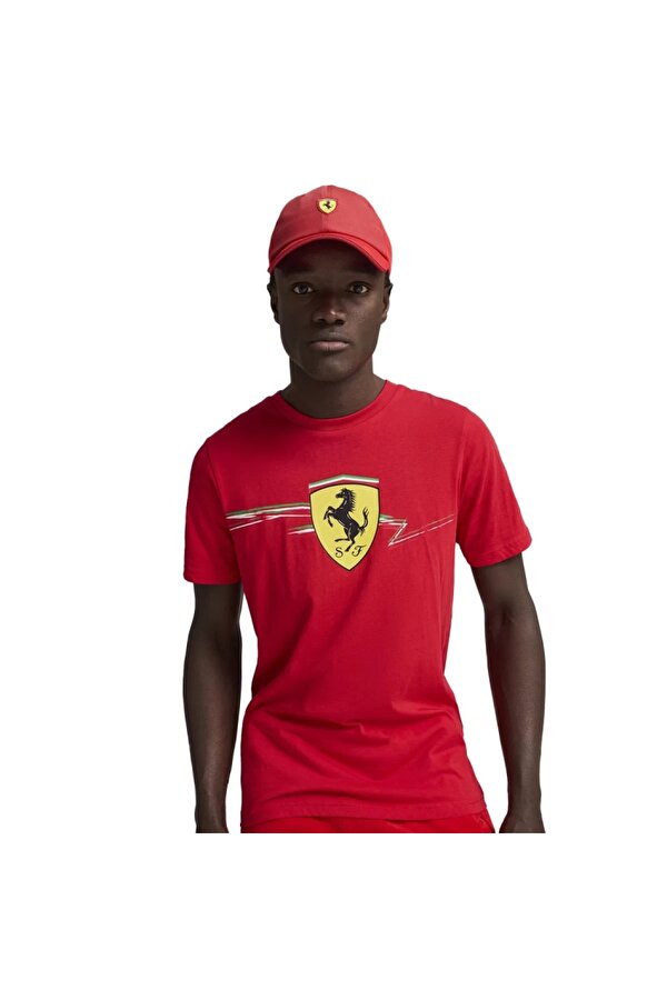 Ferrari Race Unisex Kırmızı Günlük Stil Şapka 02553601