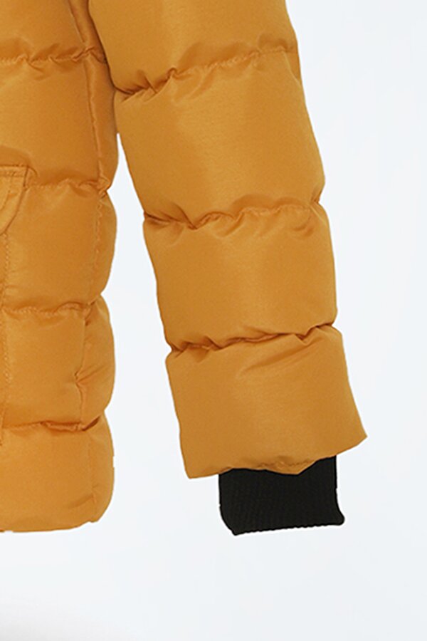 NAPOLI Unisex Çocuk Mont & Kaban Hardal