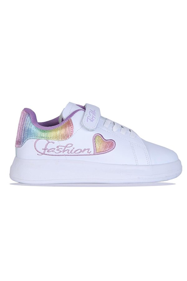 Skuaıter Rymax Cırtlı Kız Çocuk Sneaker Spor Ayakkabı