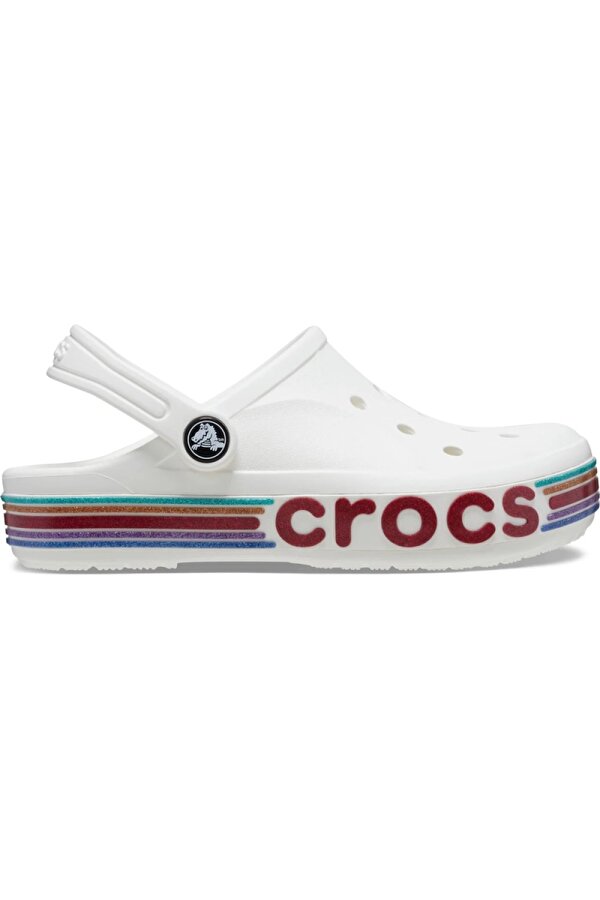 Terlik Bayaband Rainbow Glitter Clg K White 209730-100