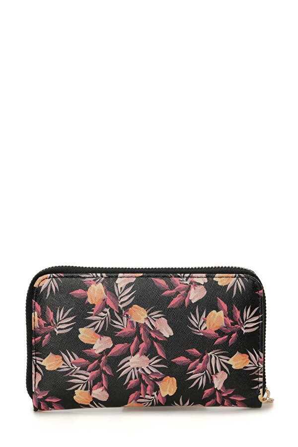 FLORAL BIG 4PR Pembe Kadın Cüzdan
