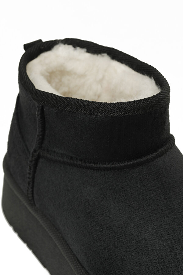 24K-1030 4PR Siyah Kadın Kar Botu