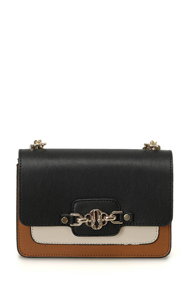 NTRL CLRBLCK MK CPRZ 4PR Siyah Kadın Çapraz Çanta