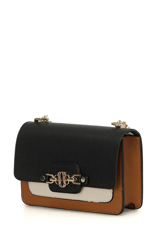 NTRL CLRBLCK MK CPRZ 4PR Siyah Kadın Çapraz Çanta