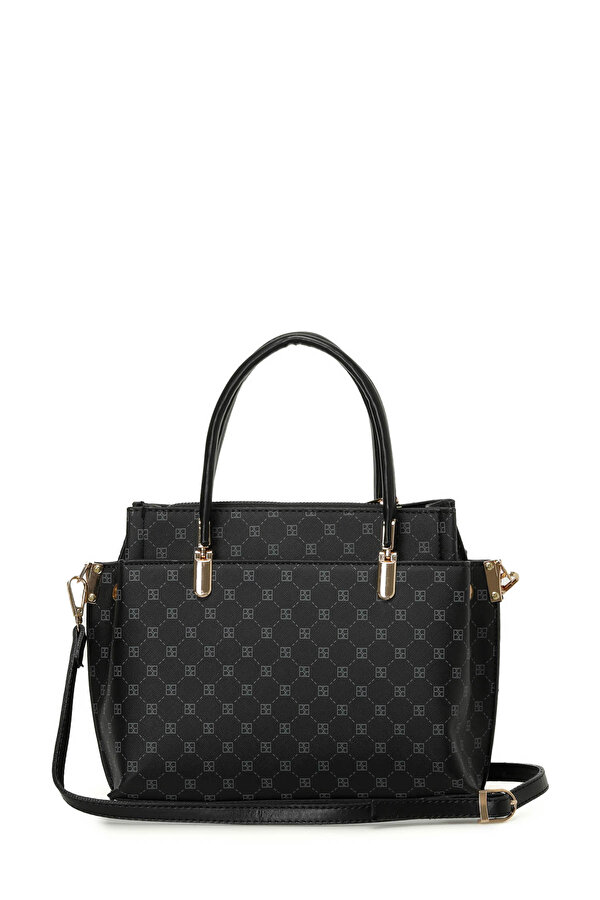 MNG BOLMELI EL 4PR Siyah Kadın El Çantası