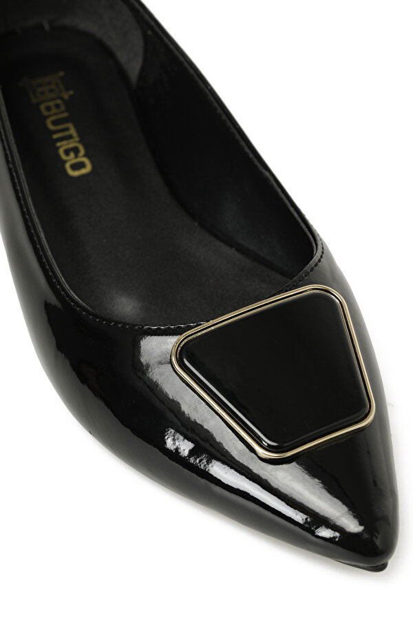 MOKRA 4PR Siyah Kadın Babet