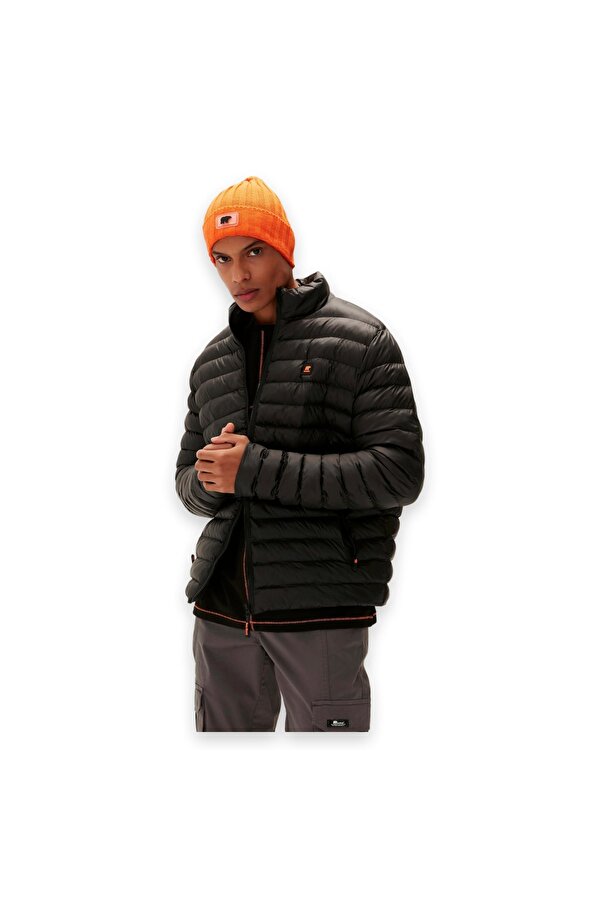 22.02.15.003 Archer Puffer Jacket Siyah Erkek Mont