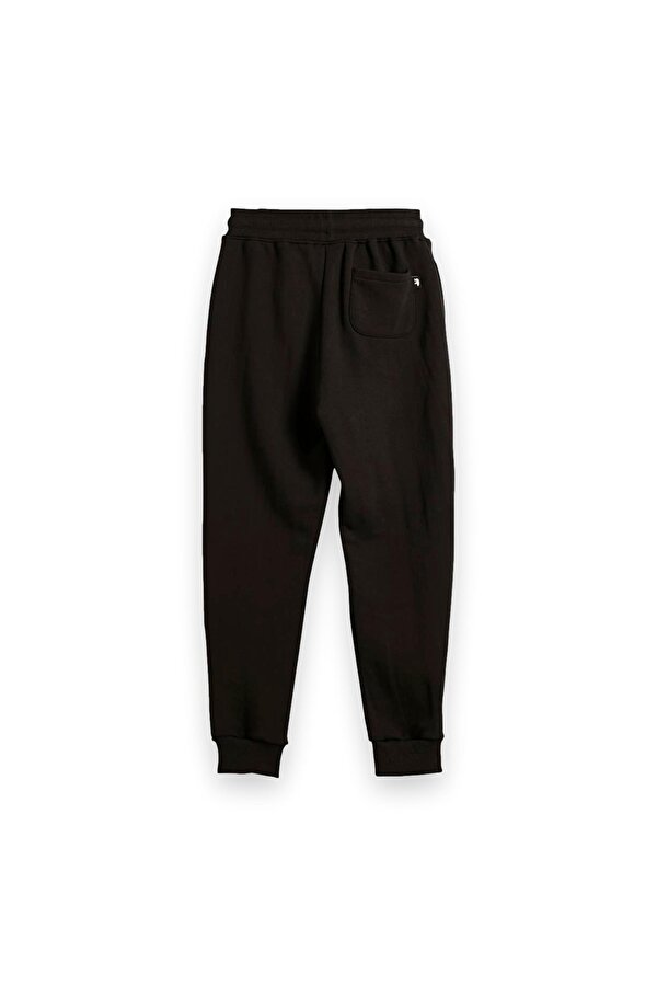 23.06.14.001 Less Plain  Jr Siyah Çocuk Eşofman Altı