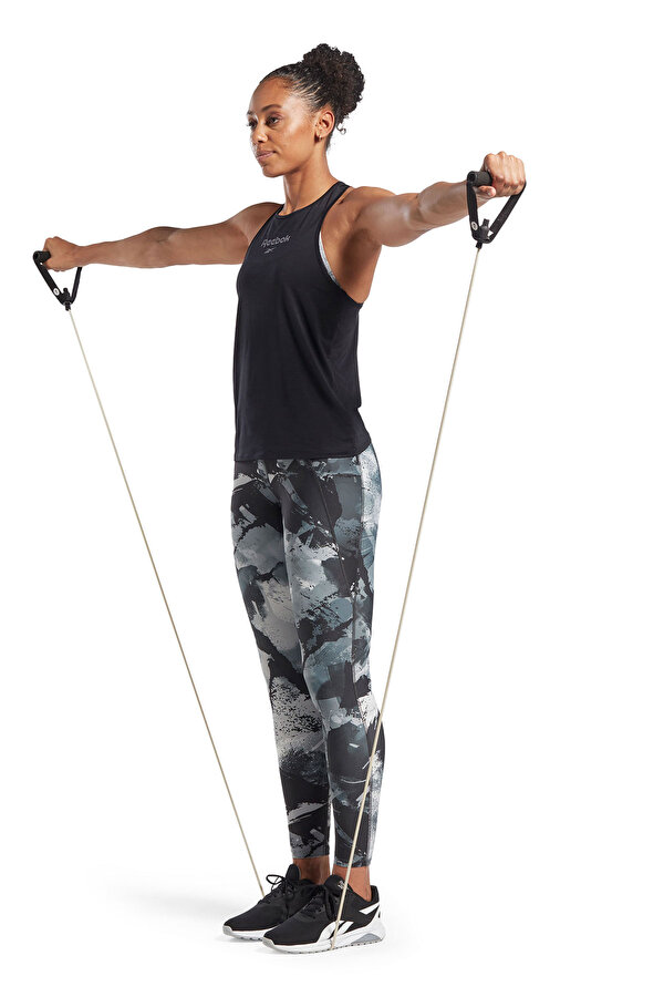 Reebok Ac Graphic Tank Черный Женщина Майка