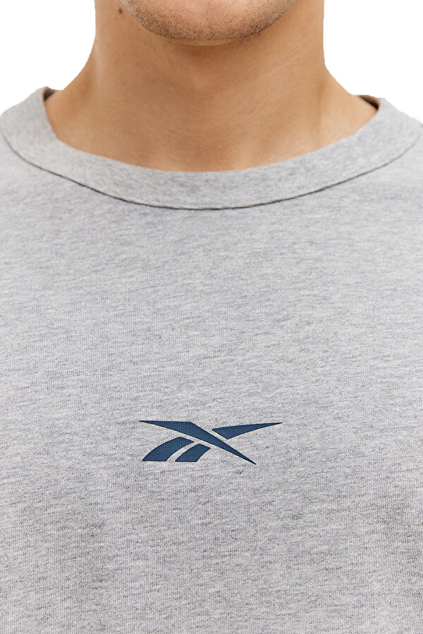 Reebok No Matter The Test Gfx Ss Серый 014 Мужчина Футболка