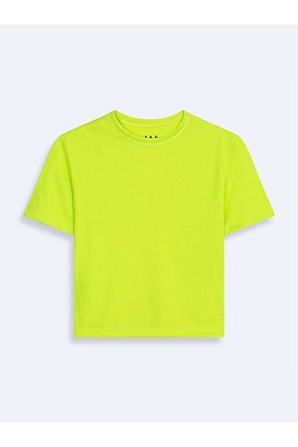 Bisiklet Yaka Kısa T-shırt