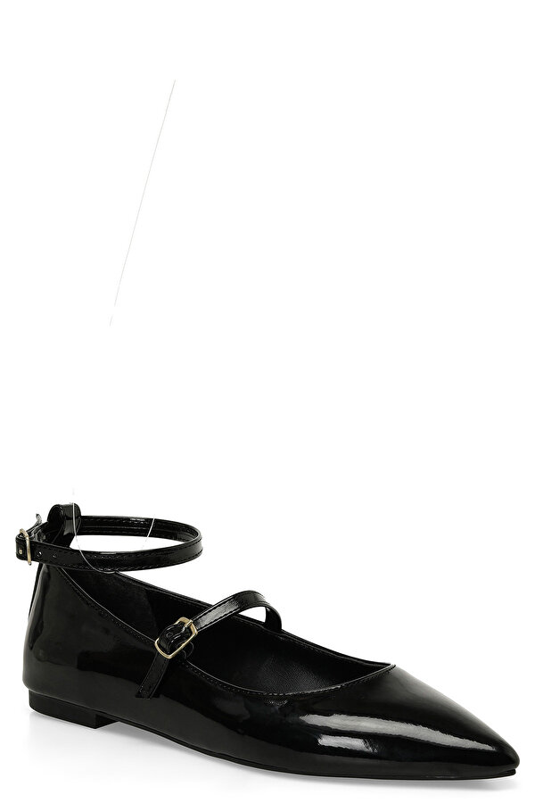 LUCIA 4PR Siyah Kadın Babet