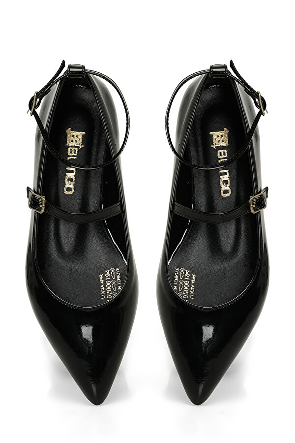 LUCIA 4PR Siyah Kadın Babet