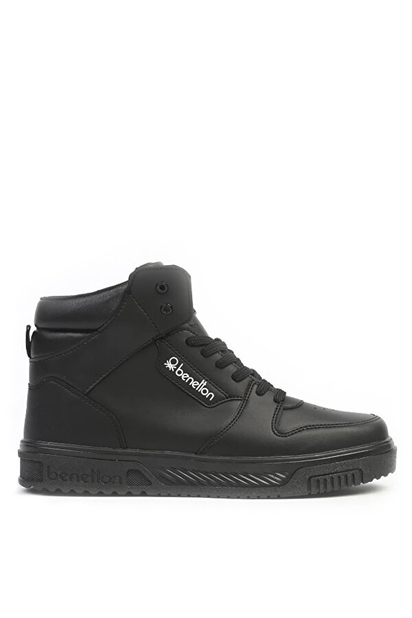 31085 Genç 4K Sneaker Hi  Ayakkabı Siyah Siyah