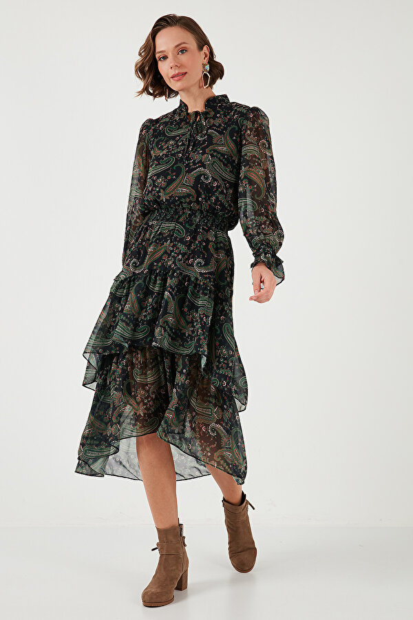 Bayan Elbise 611EL1448 YEŞİL