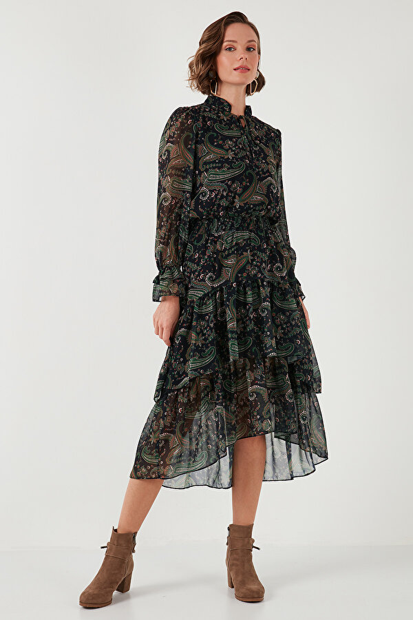 Bayan Elbise 611EL1448 YEŞİL