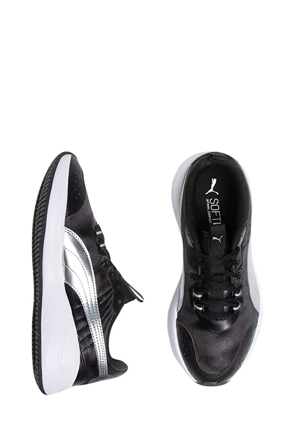 Nuage Run Metallic BLACK Woman 005
