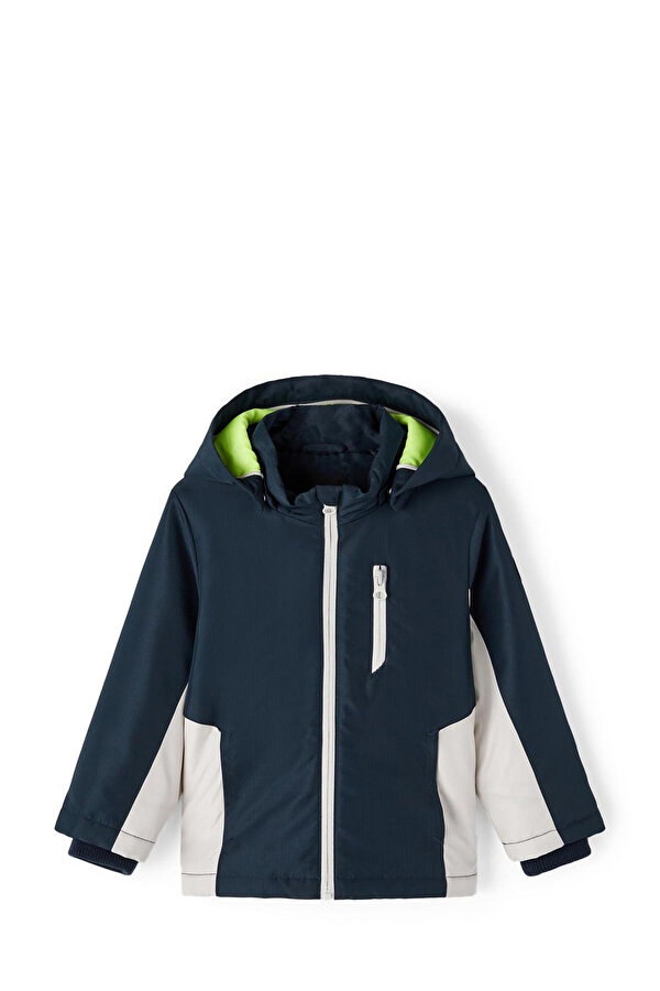 NMMMIKAEL JACKET BLOCK PB Lacivert Erkek Çocuk Mont