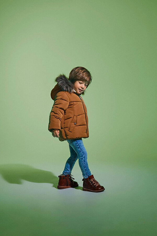 NMMMATHEW JACKET2 Kahverengi Erkek Çocuk Mont