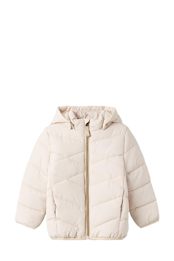 NMFMEMPHIS JACKET  PB Ekru Kız Çocuk Mont