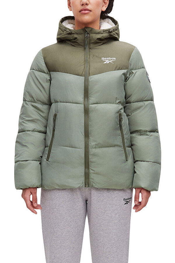 Clothing Reebok Ladies Woven  Short Puffe Хаки 002