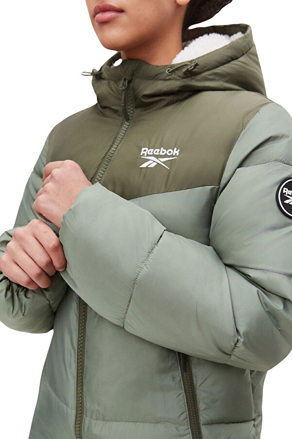 Clothing Reebok Ladies Woven  Short Puffe Хаки 002