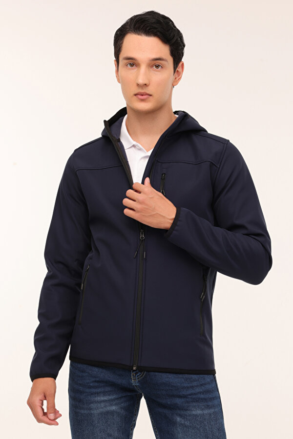 ML BASIC SOFTSHELL 4PR Lacivert Erkek Softshell