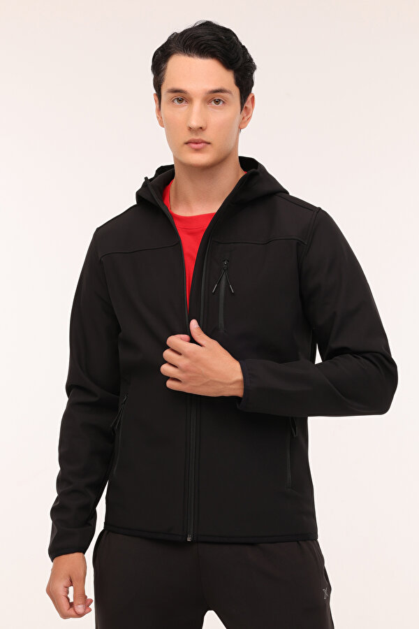 ML BASIC SOFTSHELL 4PR Siyah Erkek Softshell
