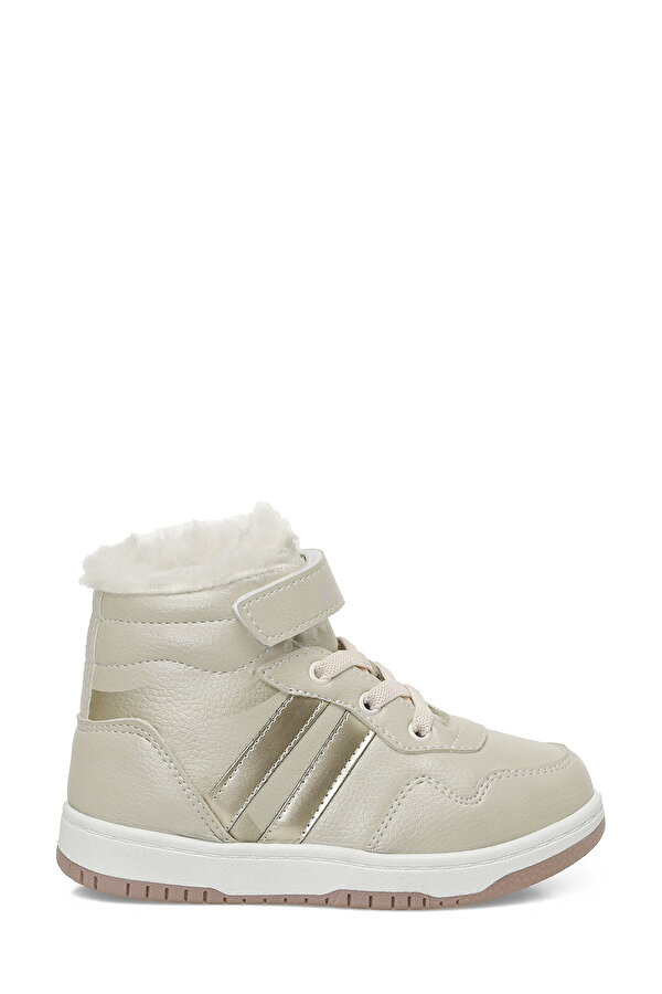 CAX HI 4PR Krem Kız Çocuk High Sneaker